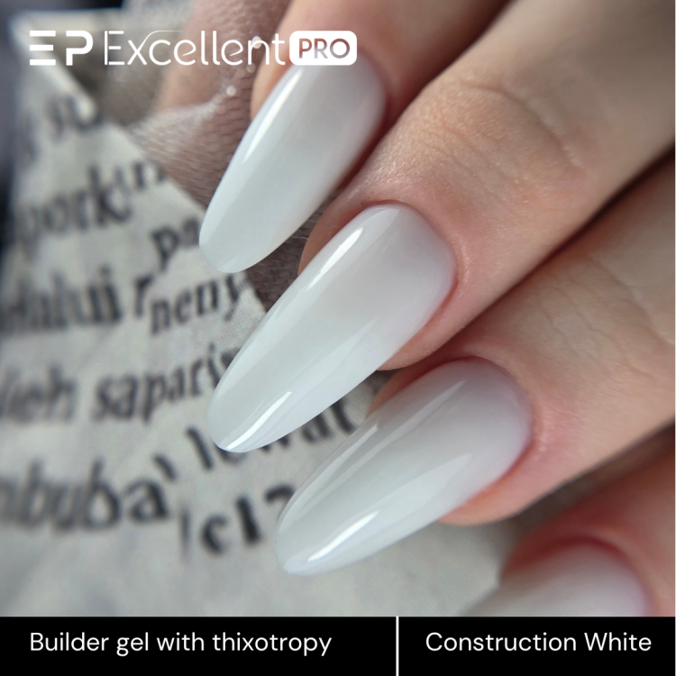Builder Gel With Thixotropy Construction White
