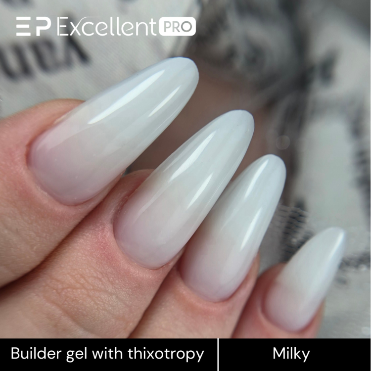 Builder Gel With Thixotropy Milky